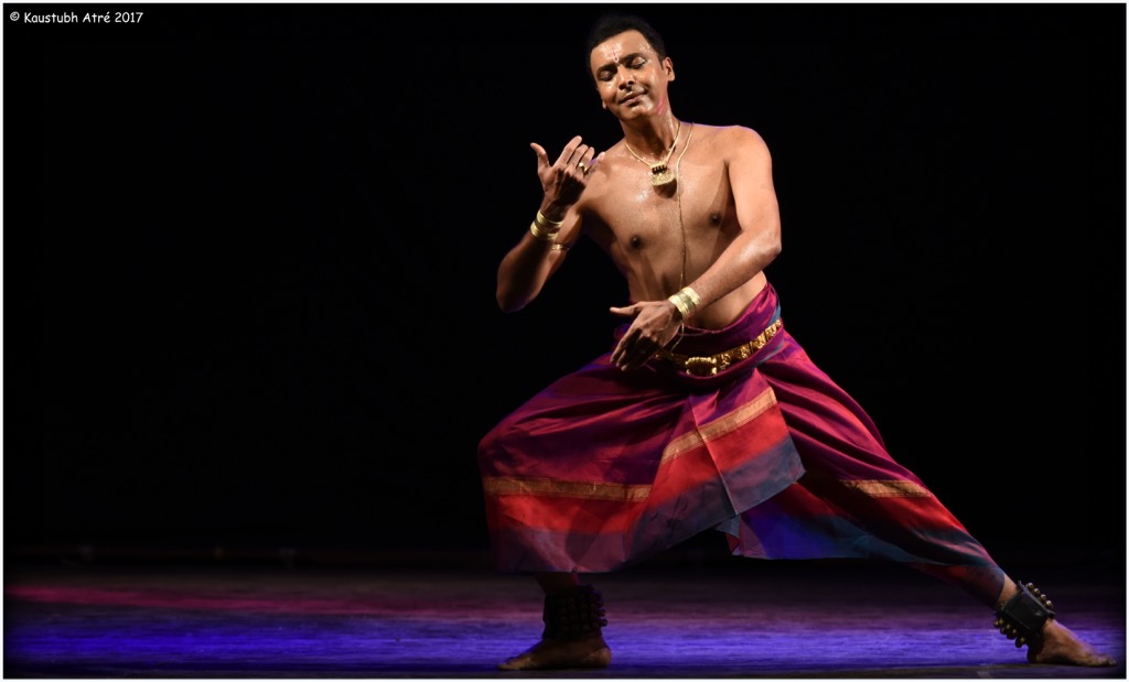 Bharatanatyam dancer Vaibhav Arekar Image credit: Kaustubh Artre