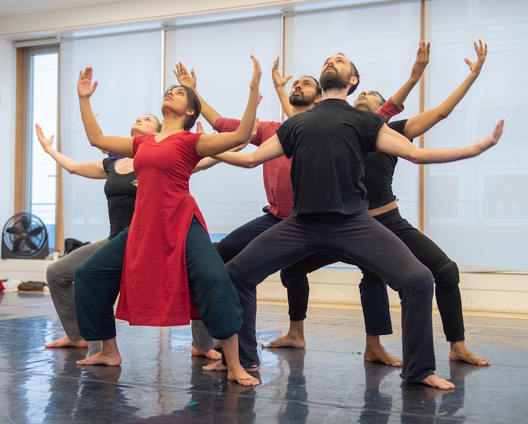 In rehearsal Rite of Spring | Image credit: Simon Richardson