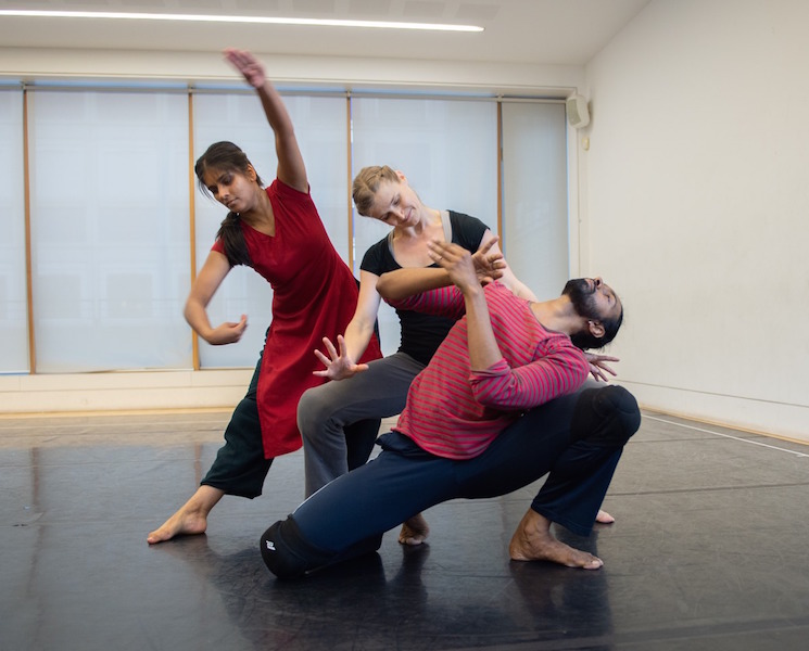 In rehearsal of Rite of Spring | Image credit: Simon Richardson