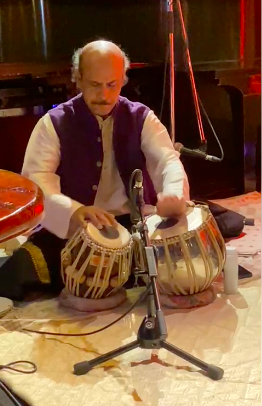 Debasish Mukherjee on tabla