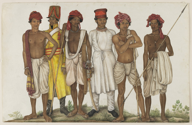 Family of Ghulam Ali Khan, Six Recruits, Freer Gallery of Art and Arthur M Sackler Gallery [Smithsonian Institution]