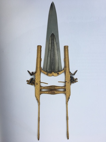 Punch Dagger with Pistols.