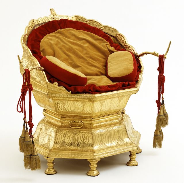 Hafiz Muhammad of Multan, The Golden Throne of Maharaja Ranjit Singh, c. 1820-1830 © Victoria and Albert Museum, London 