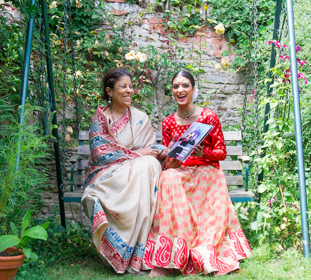 Vidya Patel with Guru Sujata Banerjee | Image credit: Simon Richardson