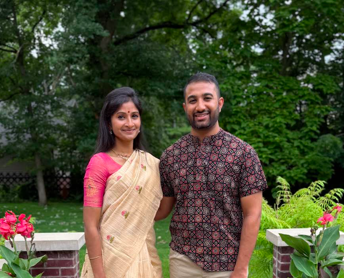 Shriya Srinivasan and Joshua George of Anubhava Dance Company. Credit: Sita Vakkalanka