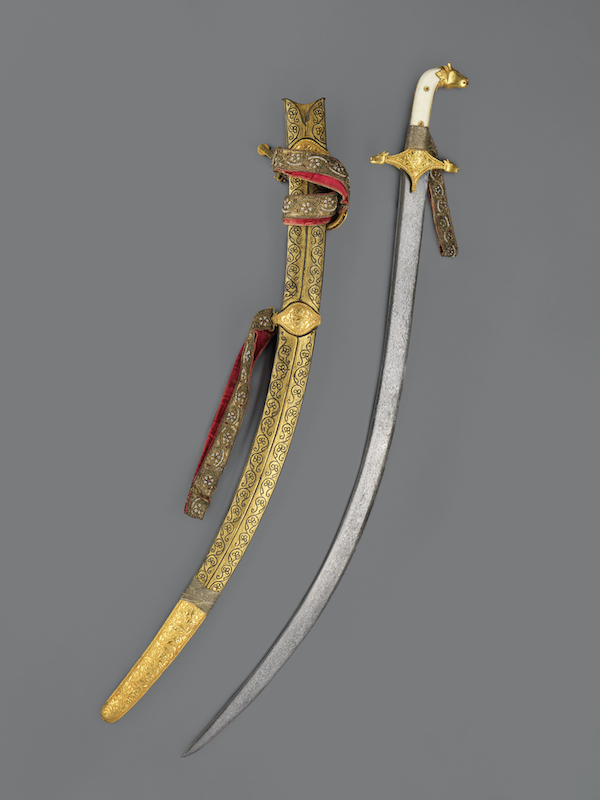 Sword associated with Maharaja Ranjit Singh, Awadh, late 18th or early 19th century © The Trustees of the Wallace Collection 