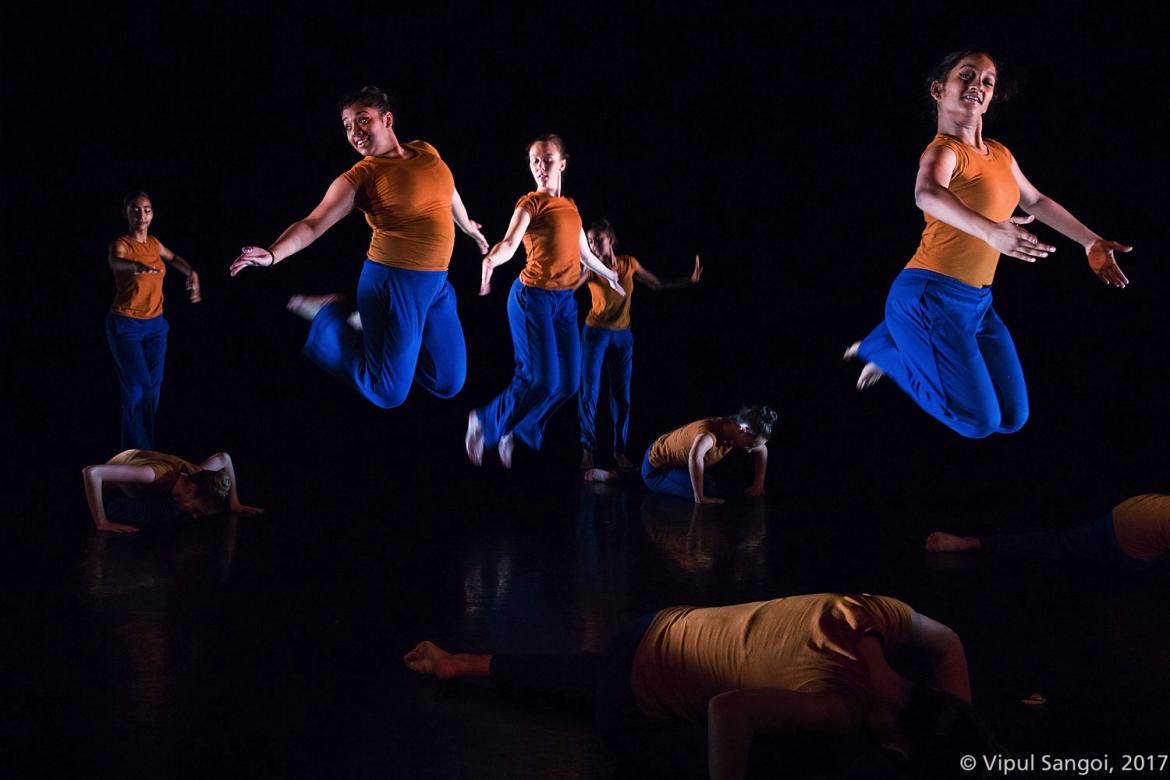'Flint', choreographed by Gary Clarke for Yuva Gati Showcase 2017  | Photo: Vipul Sangoi