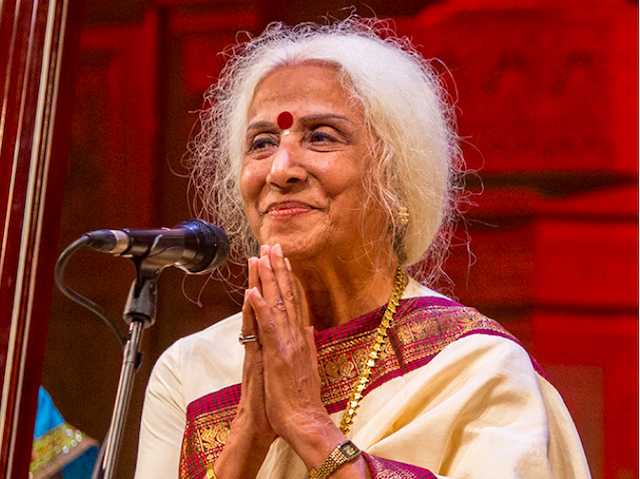 Prabha Atre at the Darbar Festival, London 2014