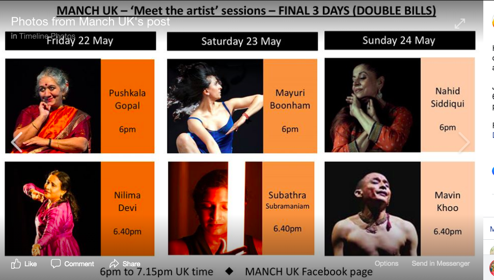 Manch Artists in Double Bill Manch Artists final weekend