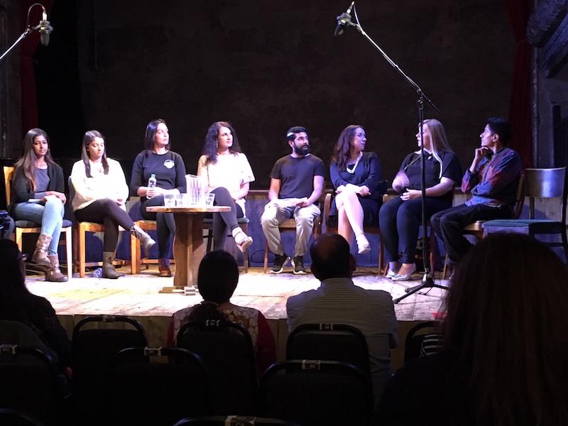 SAMA Women in the Arts Conference Panel Mithila Sarma, Vallisa Chouhan, Verity Pabla, Pam Sidhu, Terry Mardi, Rowena Morgan, Harriet Wybor, DJ Ritu