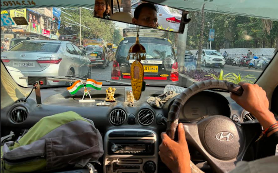 A Bombay taxi A Bombay taxi