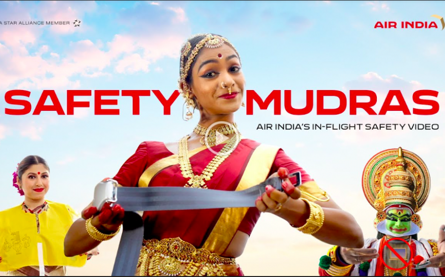 Air India Safety Mudras Air India Safety Mudras