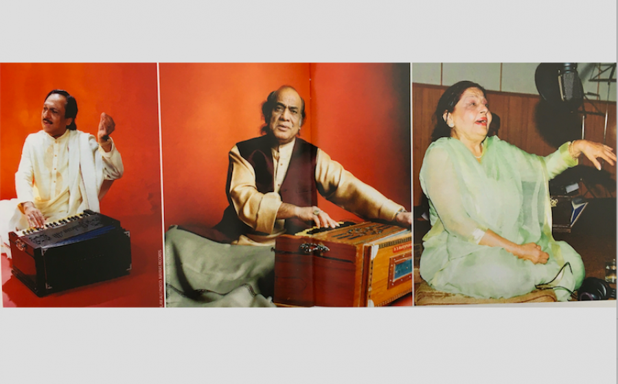 Ghulam Ali (Navras Records), Mehdi Hassan (Navras Records), Farida Khanum (Sachal Music) Ghulam Ali (Navras Records), Mehdi Hassan (Navras Records), Farida Khanum (Sachal Music)