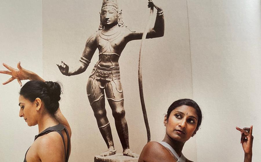 Mayuri Boonham and Suba Subramaniam of Angika  Cr Simon Richardson