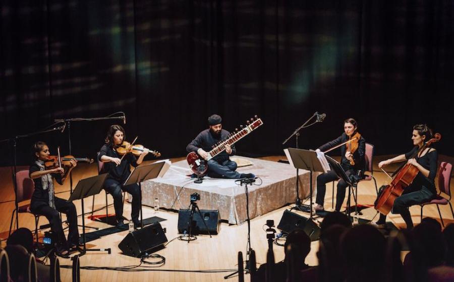 The Bridge Sitar and String Quartet | Photo: George Yonge