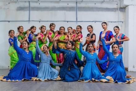 Participants of Reverberate image credit: Satyam Dance