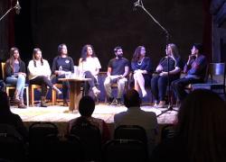 SAMA Women in the Arts Conference Panel Mithila Sarma, Vallisa Chouhan, Verity Pabla, Pam Sidhu, Terry Mardi, Rowena Morgan, Harriet Wybor, DJ Ritu